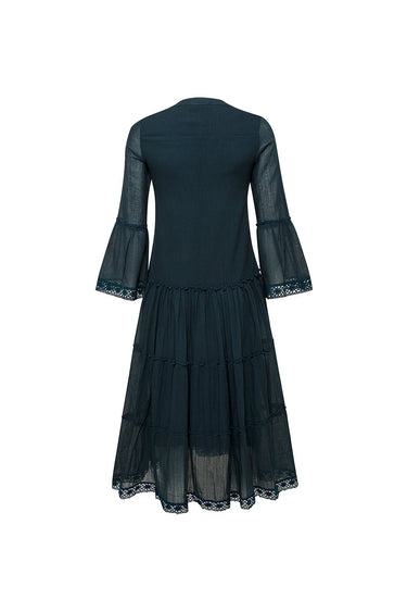 Mika Maxi Dress - Petrol
